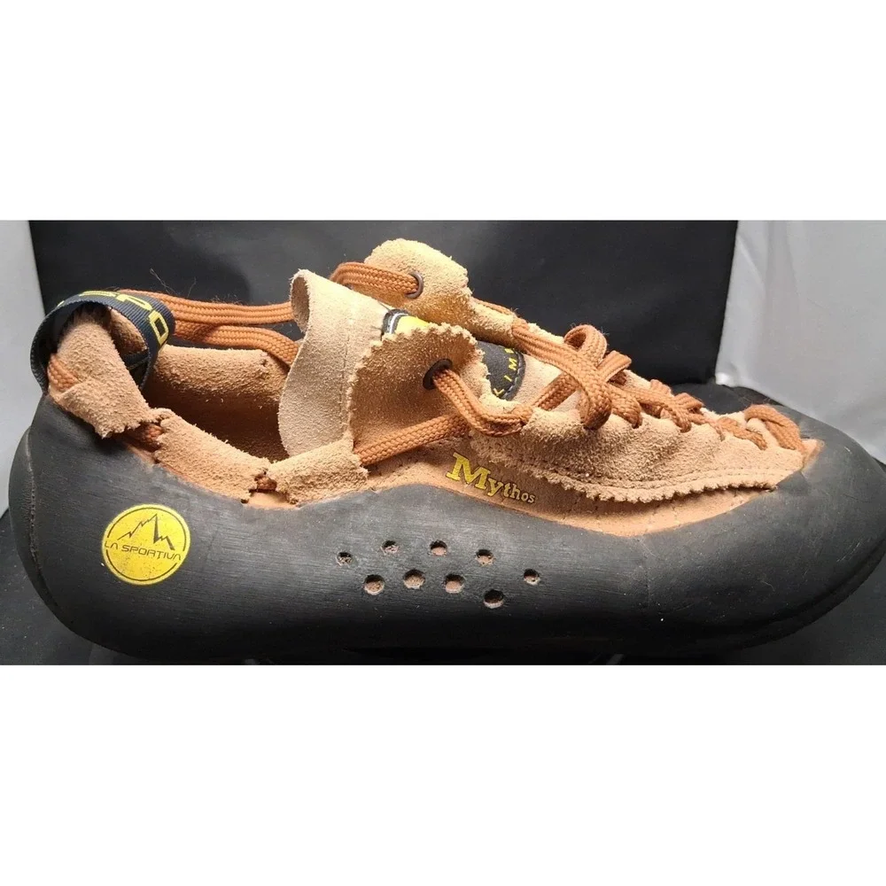 La Sportiva Mythos Climbing Shoes Mens Sz 8.5 Us Made In Italy.